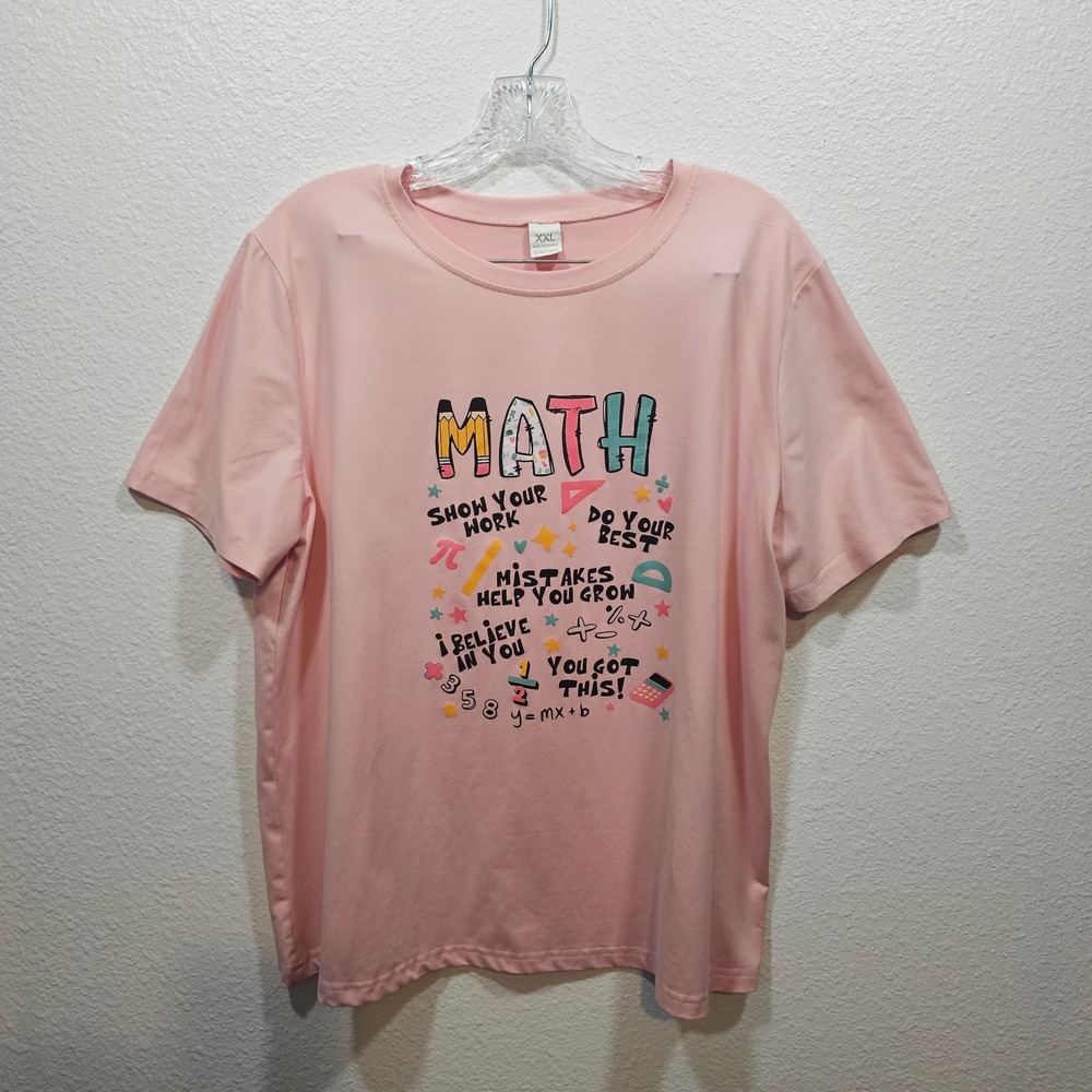 Math Teacher Funny Graphic‎ Tee for Women